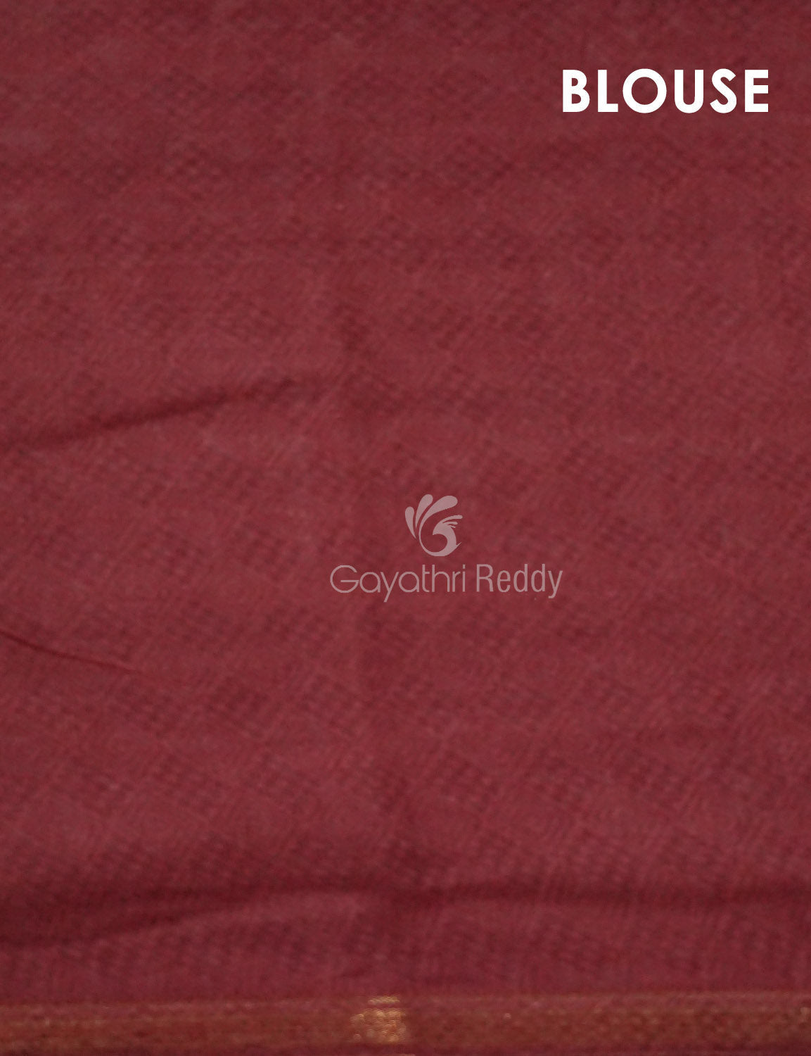 Mix of Orange and Teracotta Red Printed Semi Chanderi Saree By Gayathri Reddy Designer Studio