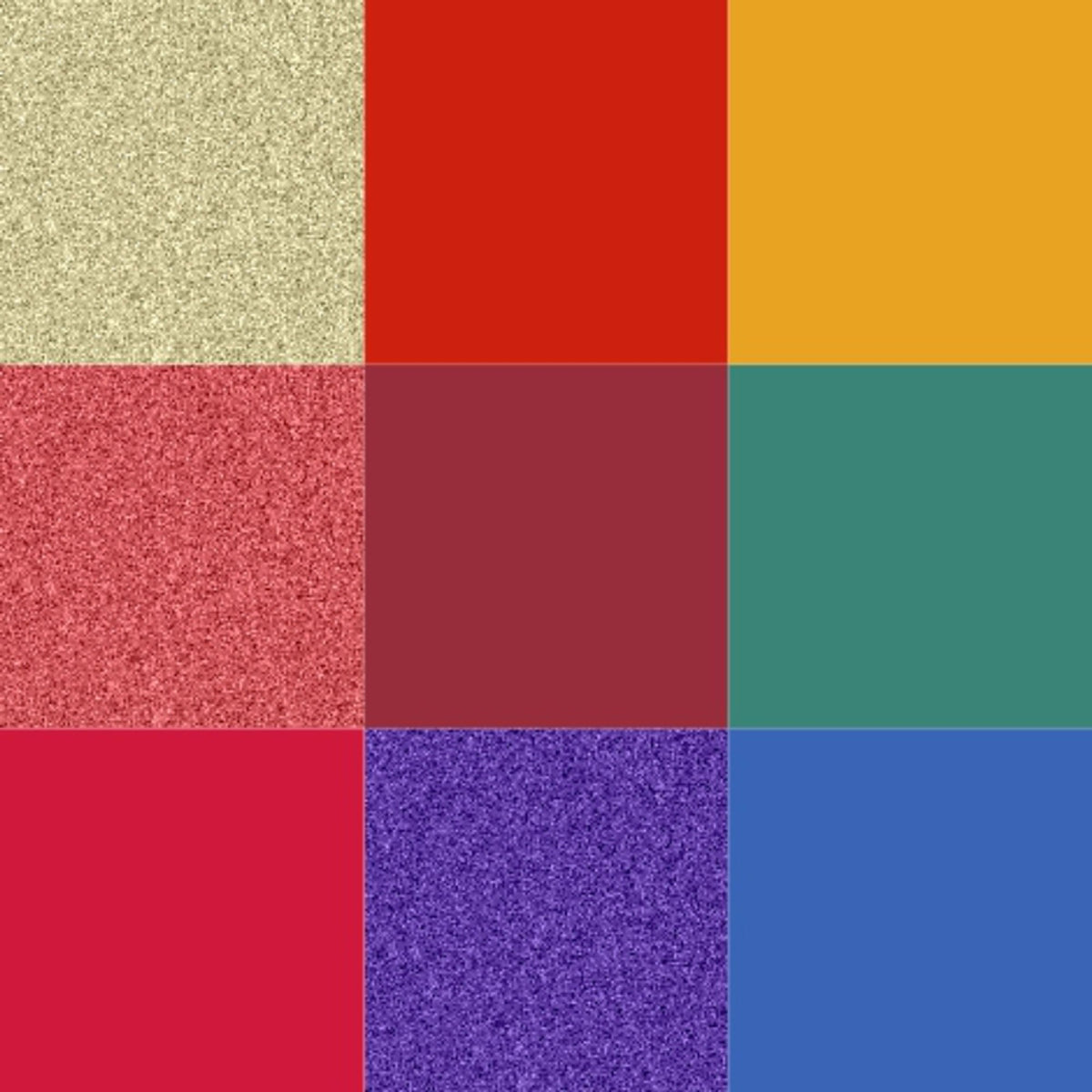 Matt Look 25 Colors Blink Eyeshadow Palette - 01