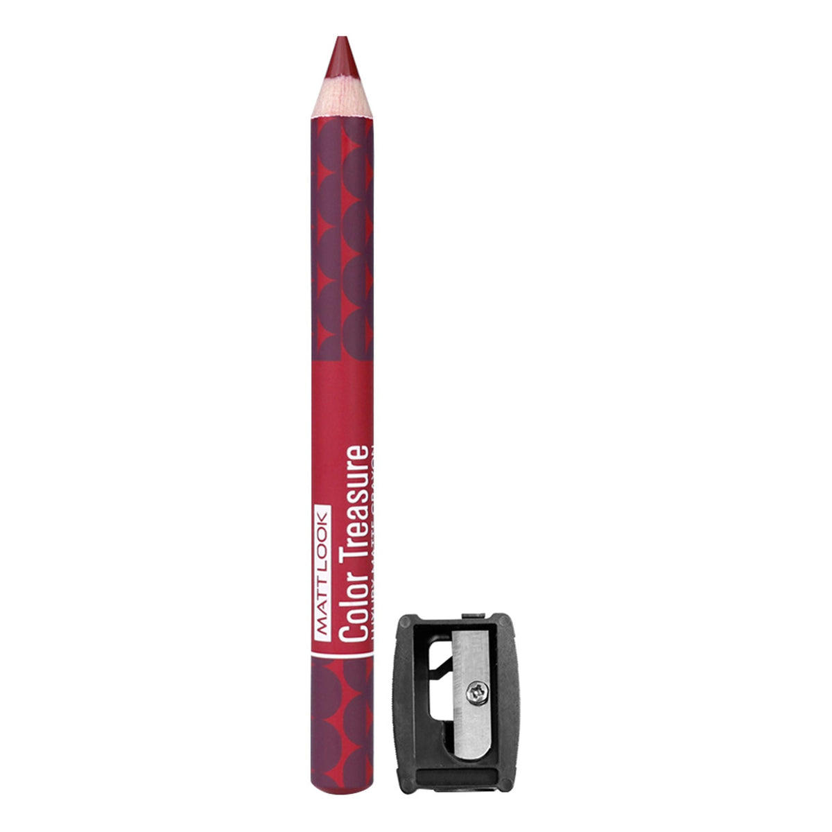 Matt Look Color Treasure Luxury Matte Lip Pencil Crayon - 06 Pure Hollywood