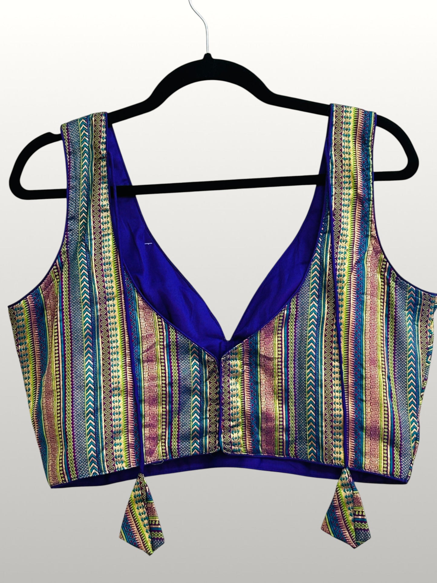 Purple blouse