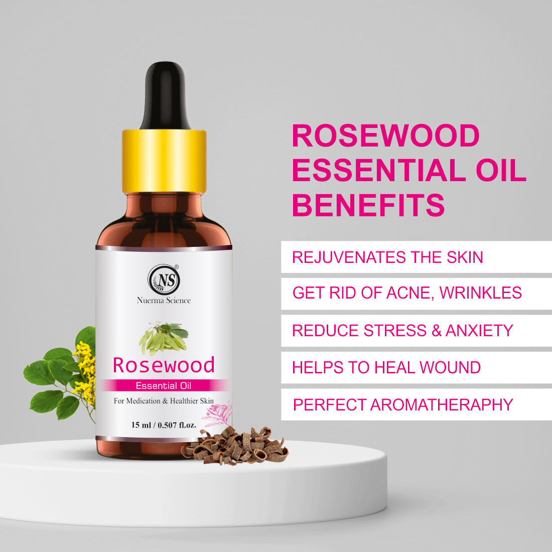 Nuerma Science Rosewood Essential Oil
