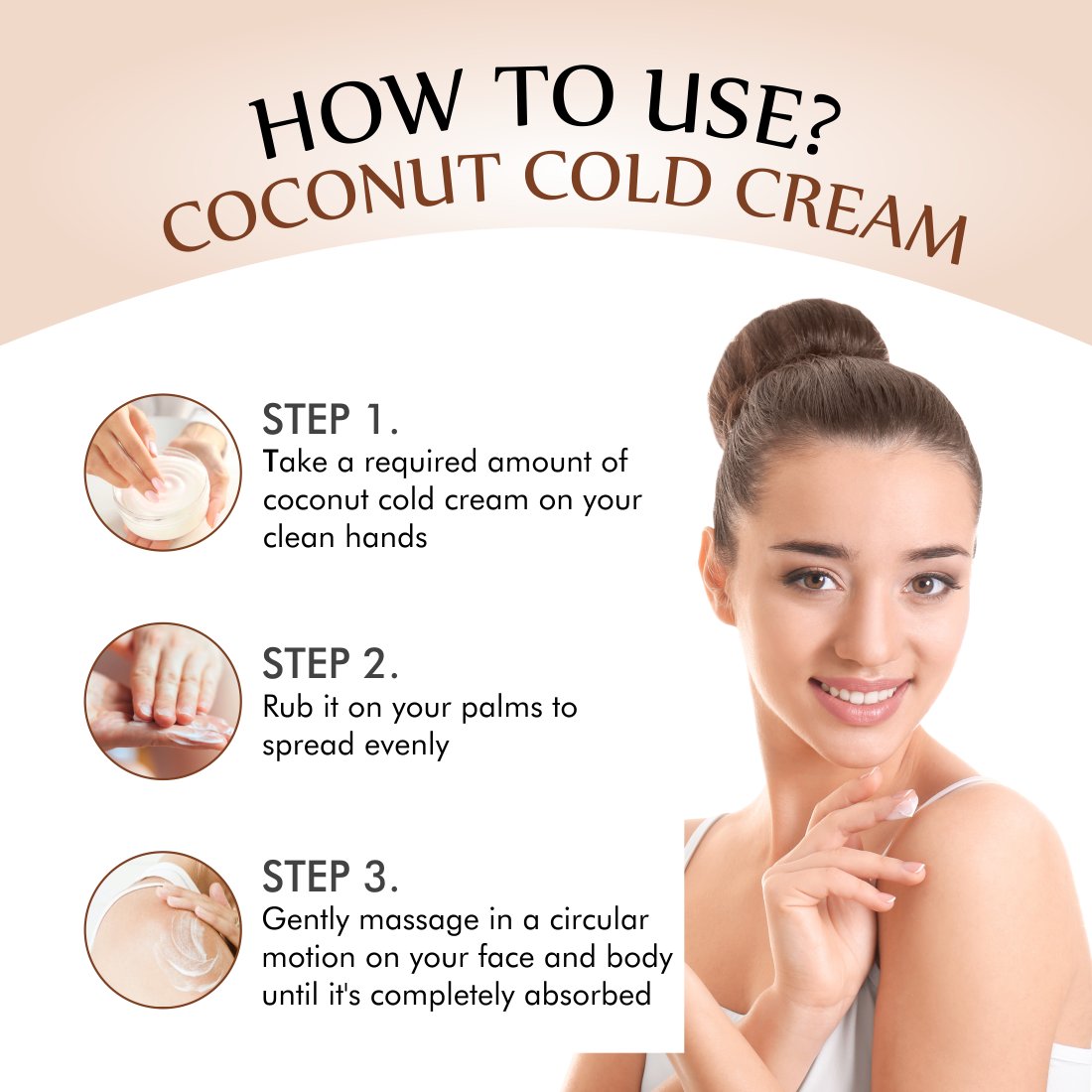 Nuerma Science Coconut Cold Cream For Winters To Repair Dry & Damaged Skin