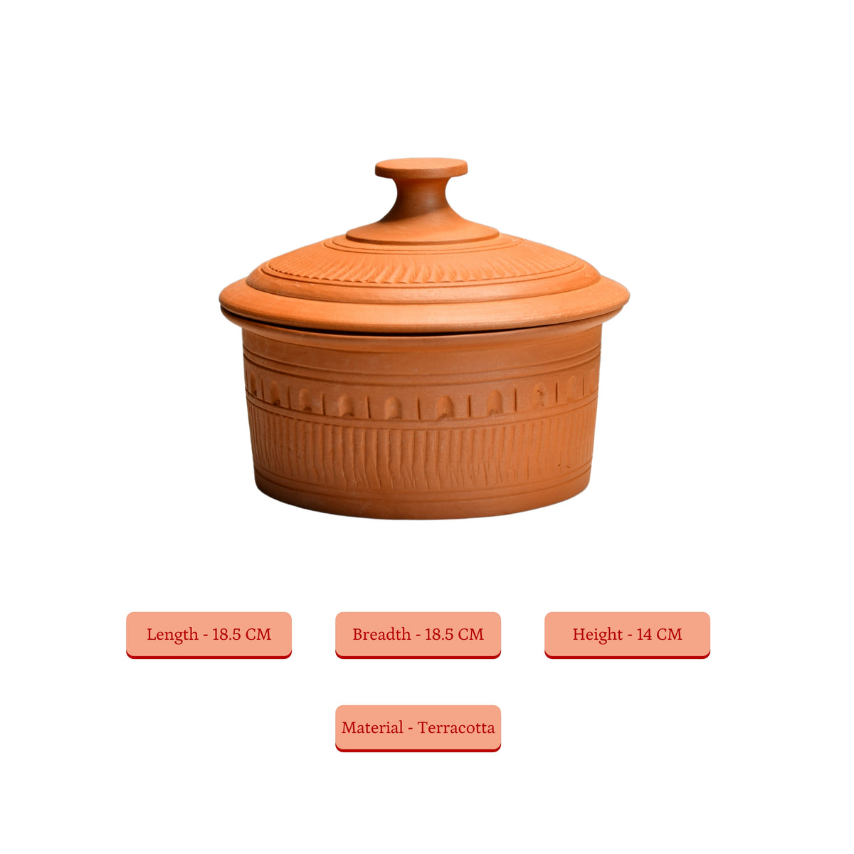 Sowpeace Premium Large Terracotta Food Serveware