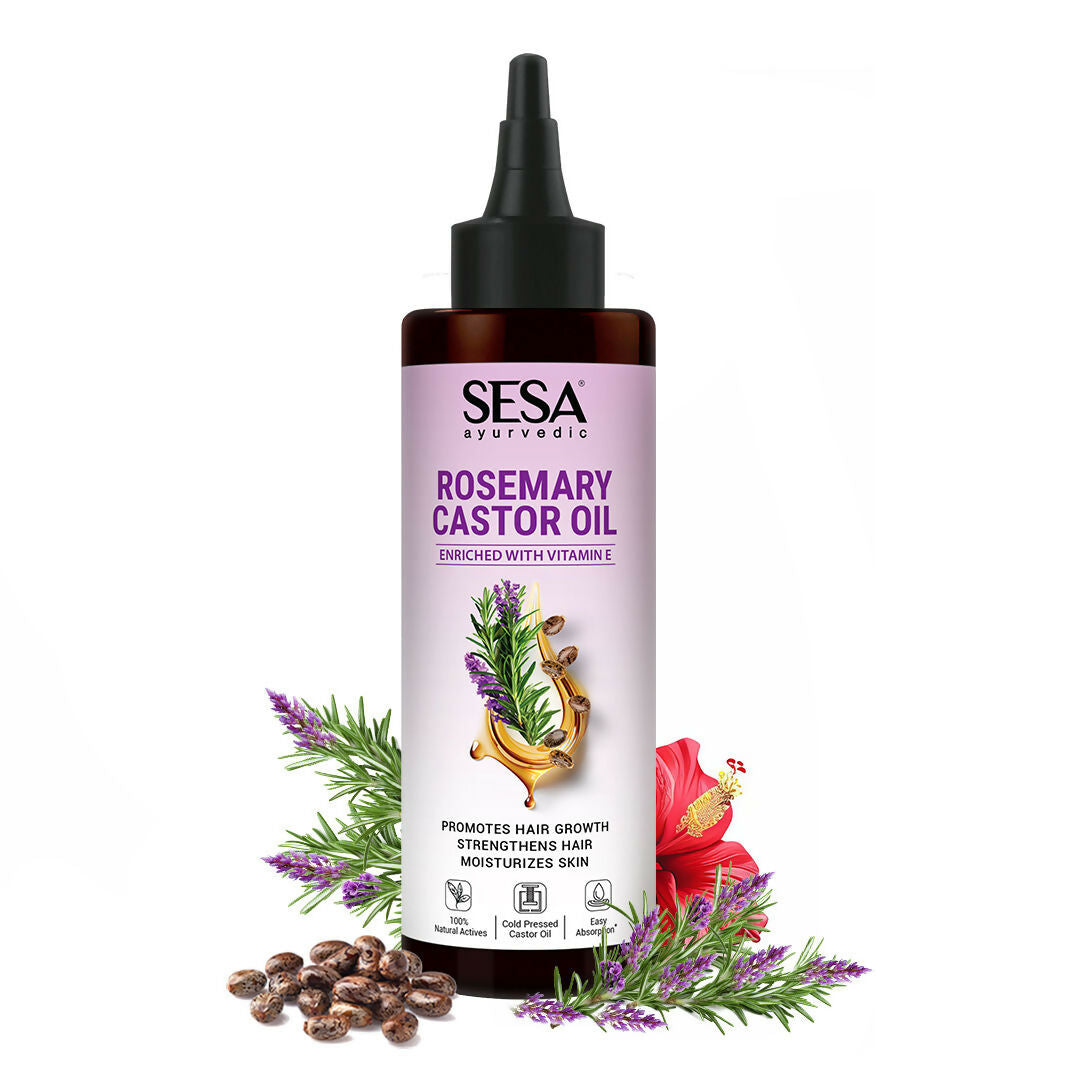 Sesa Ayurvedic Rosemary Hair Oil With Castor Oil