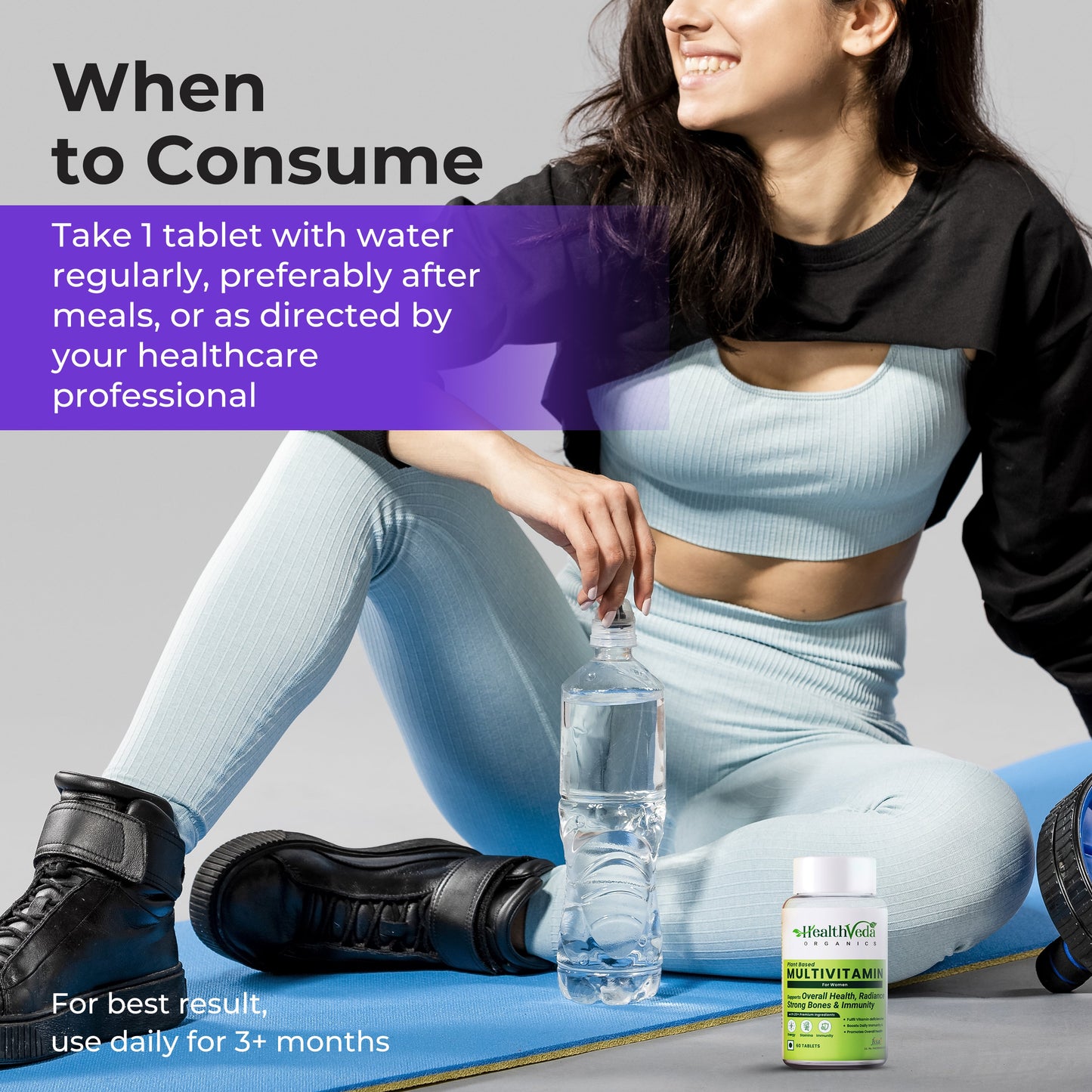 Health Veda Organics Multivitamin for Women Tablets For Women