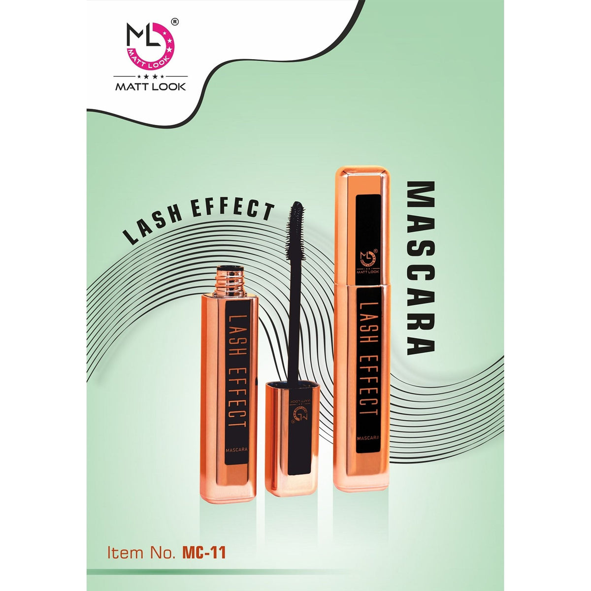 Matt Look Lash Effect Mascara - Black