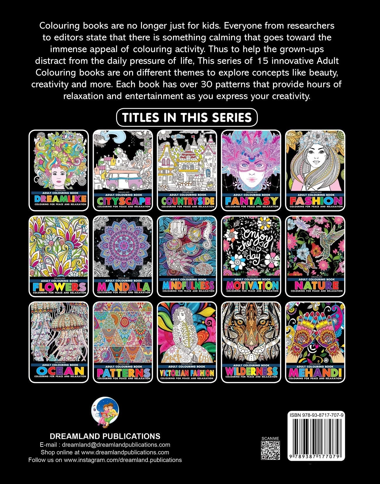 Dreamland Victorian Fashion- Colouring Book for Adults