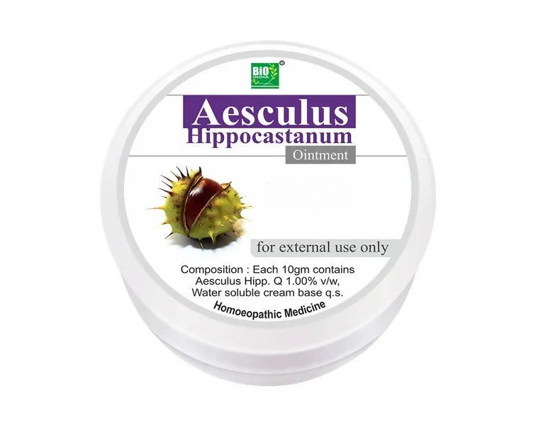Bio India Homeopathy Aesculus Hippocastanum Ointment