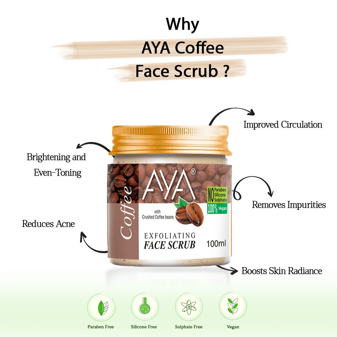 AYA Coffee Exfoliating Face Scrub