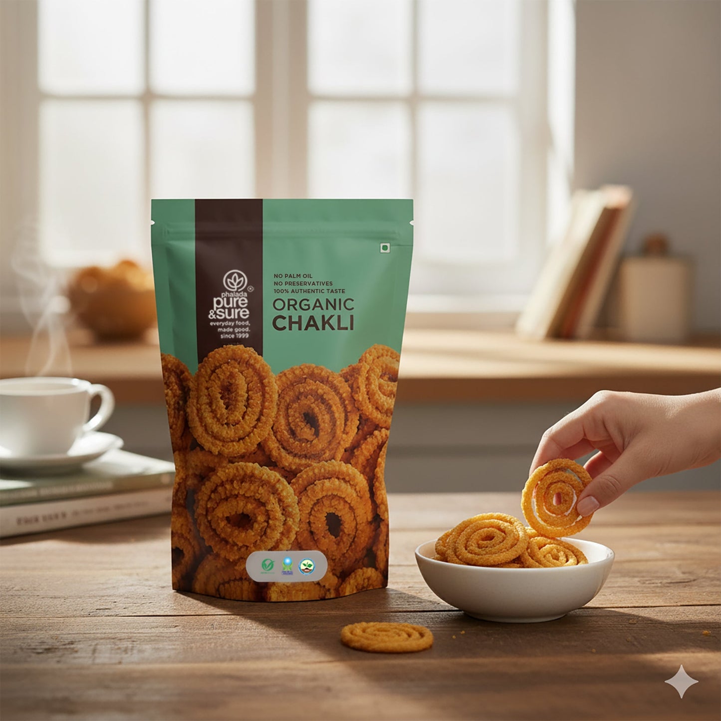 Pure & Sure Organic Chakli