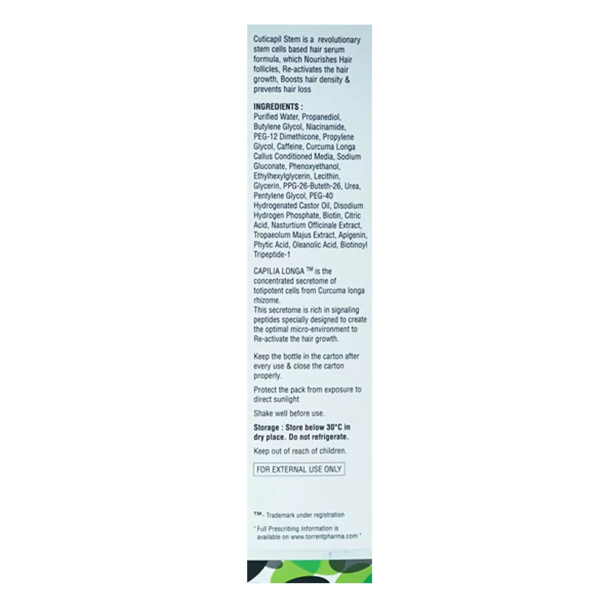 Cuticapil Stem Intensive Hair Serum