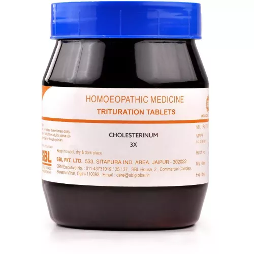 SBL Homeopathy Cholesterinum Trituration Tablet