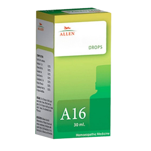 Allen Homeopathy A16 Drops