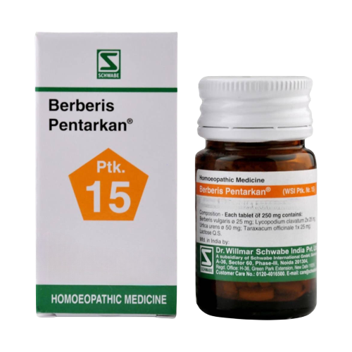 Dr. Willmar Schwabe India Berberis Pentarkan Tablets