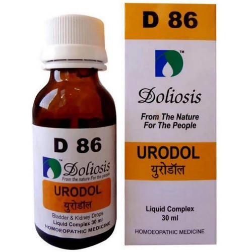 Doliosis Homeopathy D86 Urodol Drops