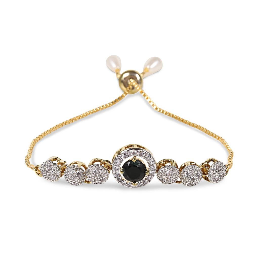 Rhodium-Plated Alloy Bracelets - The Pari