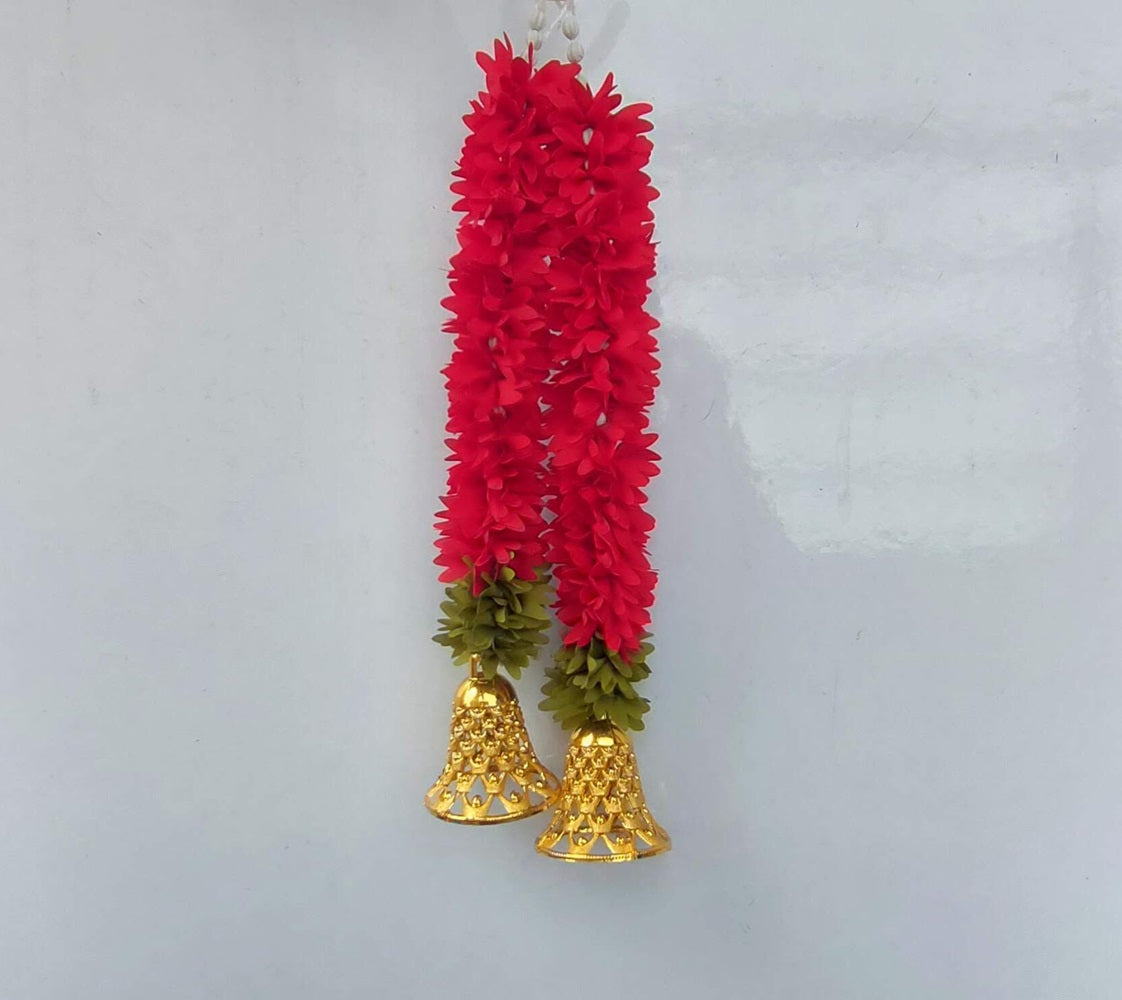 Red Fabric Hangings