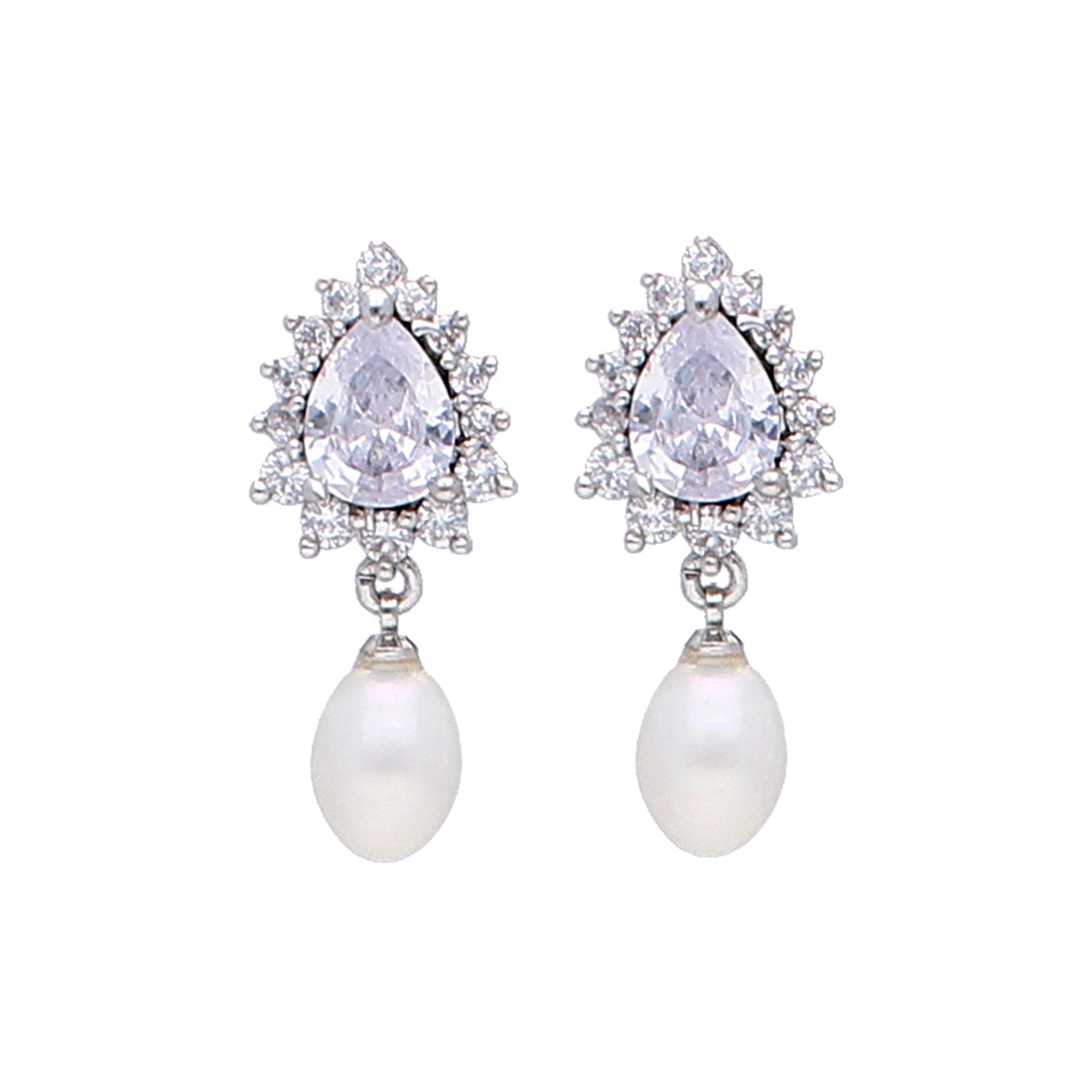 J Pearls Classic Pearl Earrings - Real Pearl Jewelry