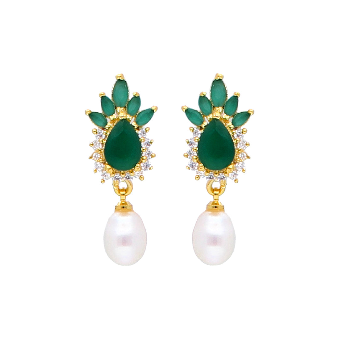 J Pearls Dome Pearl Earrings - Real Pearl Jewelry