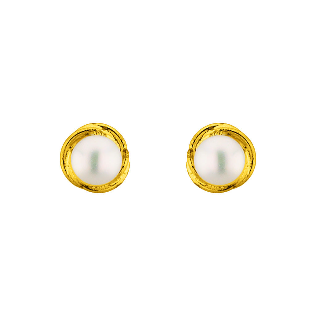 J Pearls Jalebi Pearl Earrings - Real Pearl Jewelry
