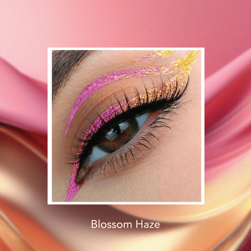 Blue Heaven Holographic, Smudge Proof & Waterproof Eyeliner - Blossom Haze