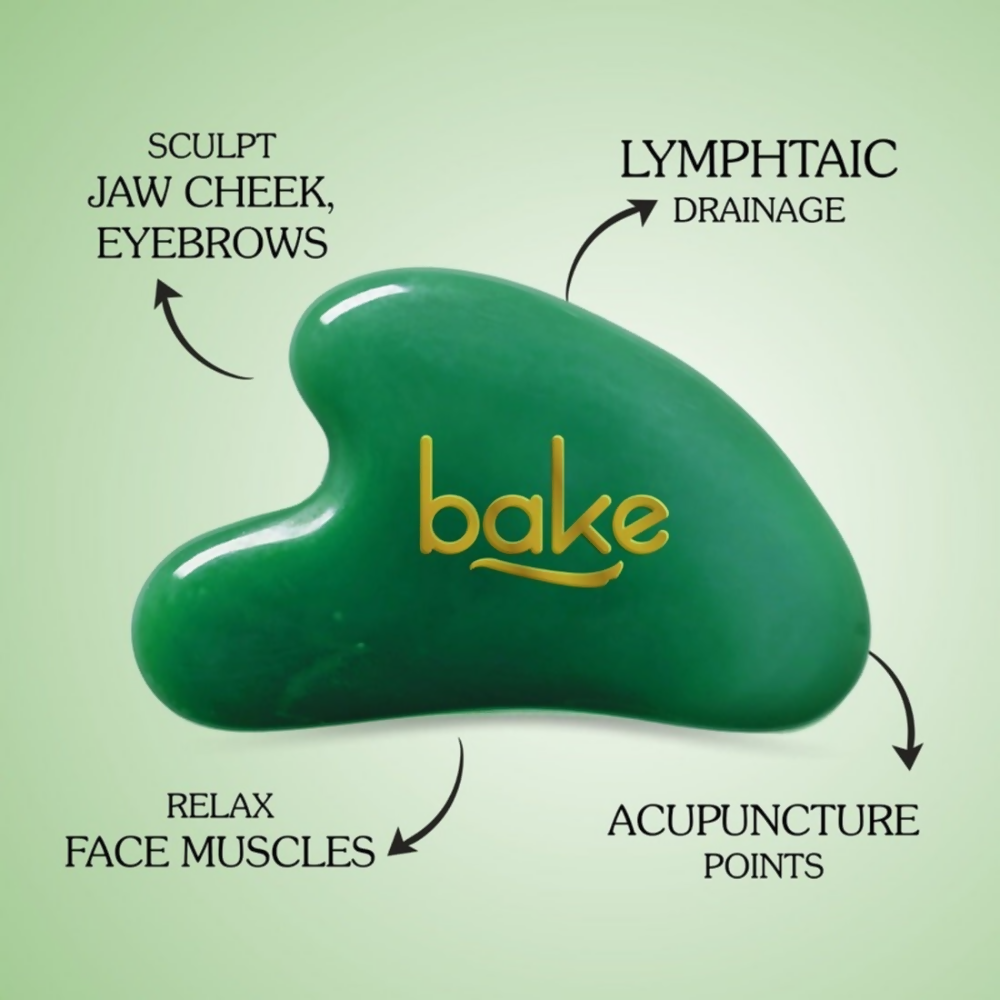 Bake Jade Gua Sha Face Massage Tool