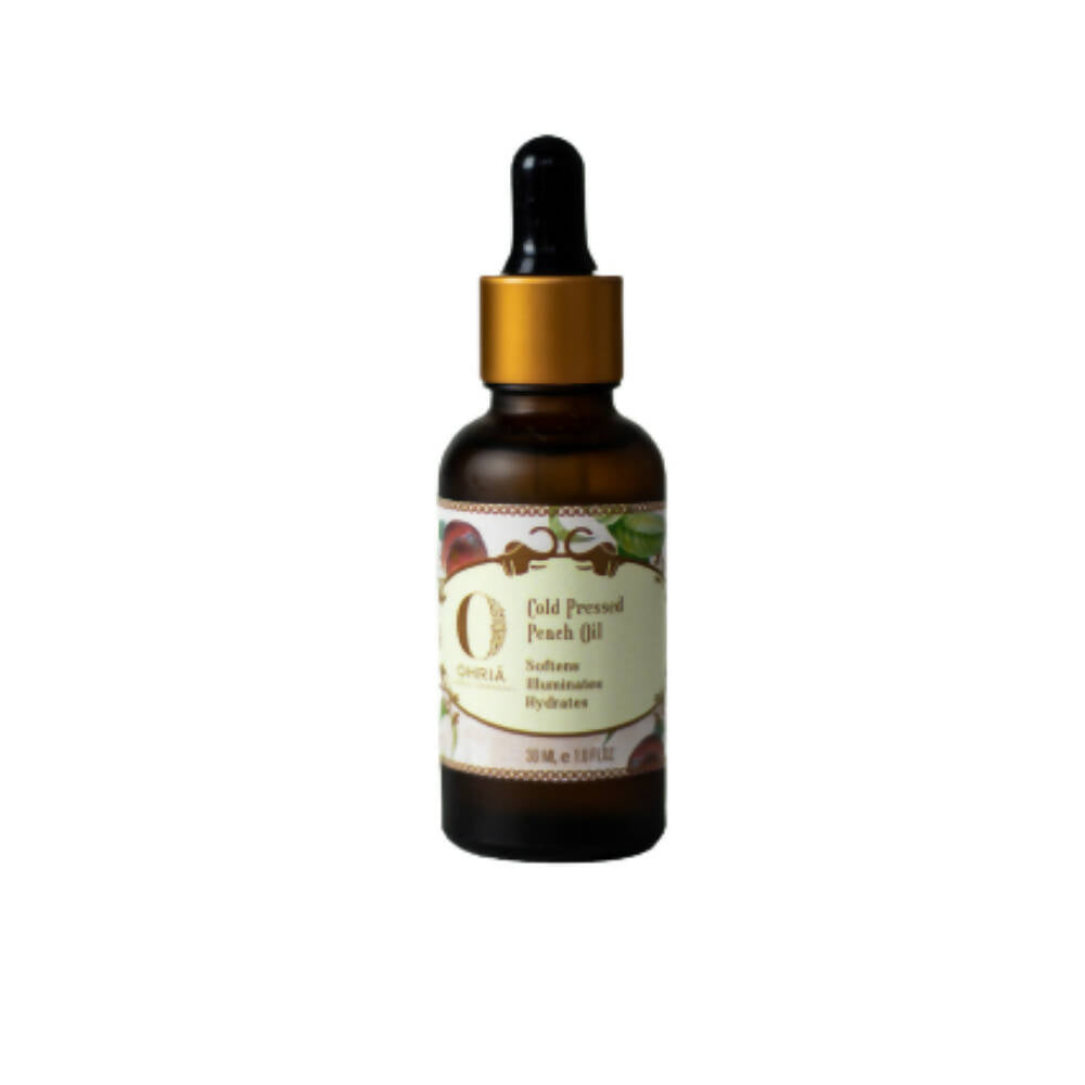 Ohria Ayurveda Cold Pressed Peach Oil