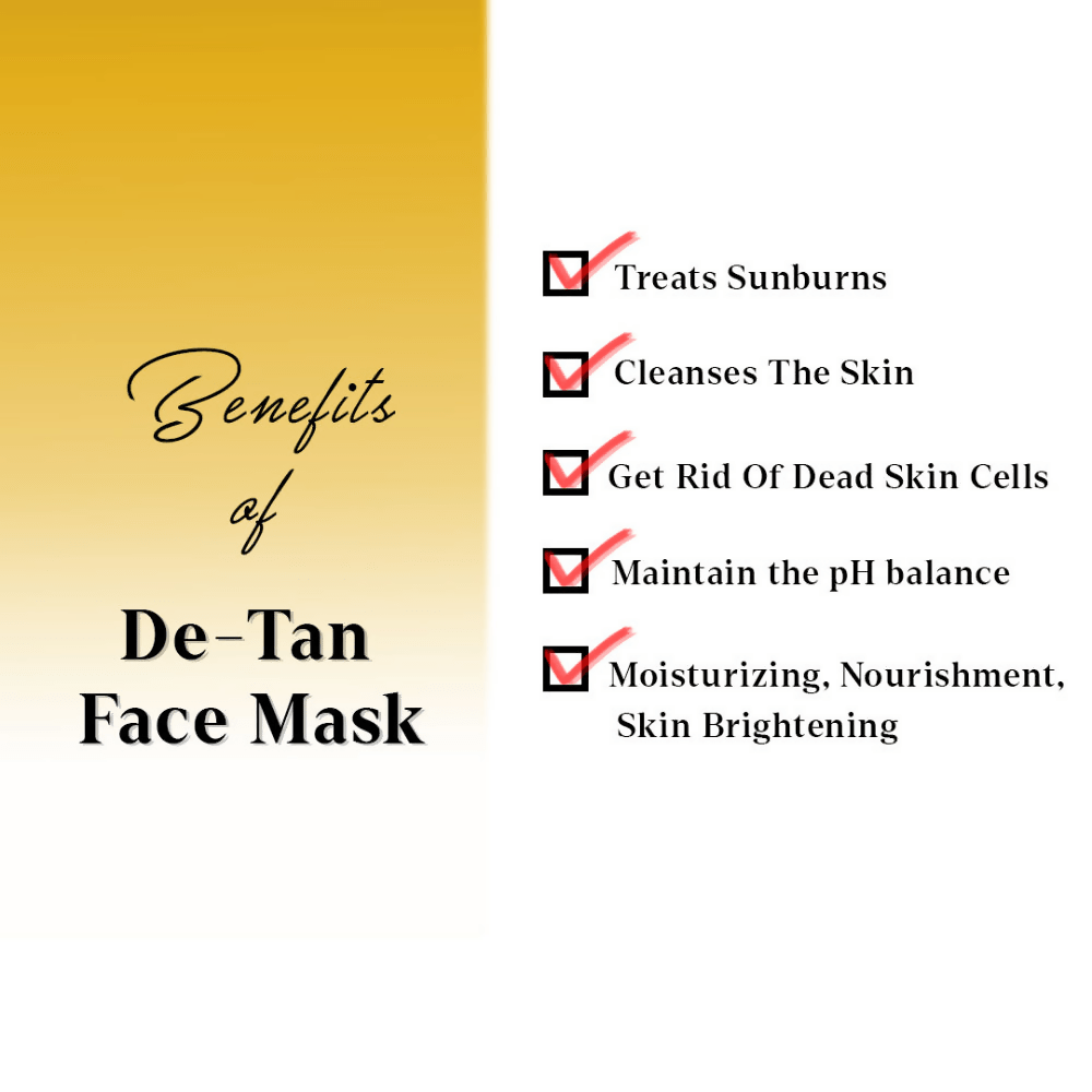 AYA De-Tan Face Mask