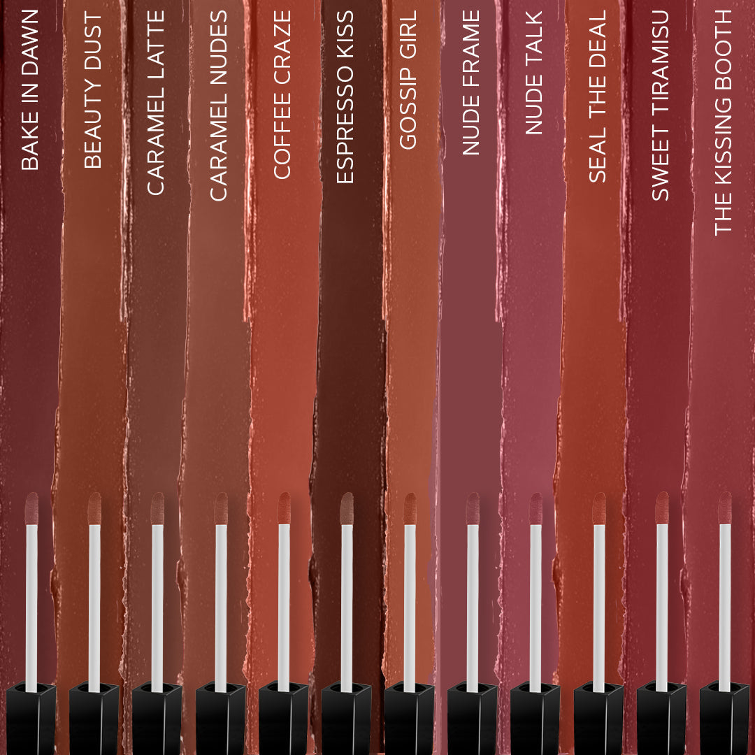 Baked Beauty Caramel Nudes Liquid Mousse Lipstick