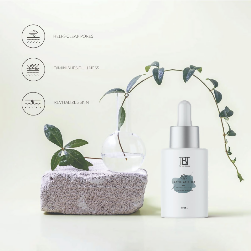 The Body Temple Lactic Acid 10% Face Serum