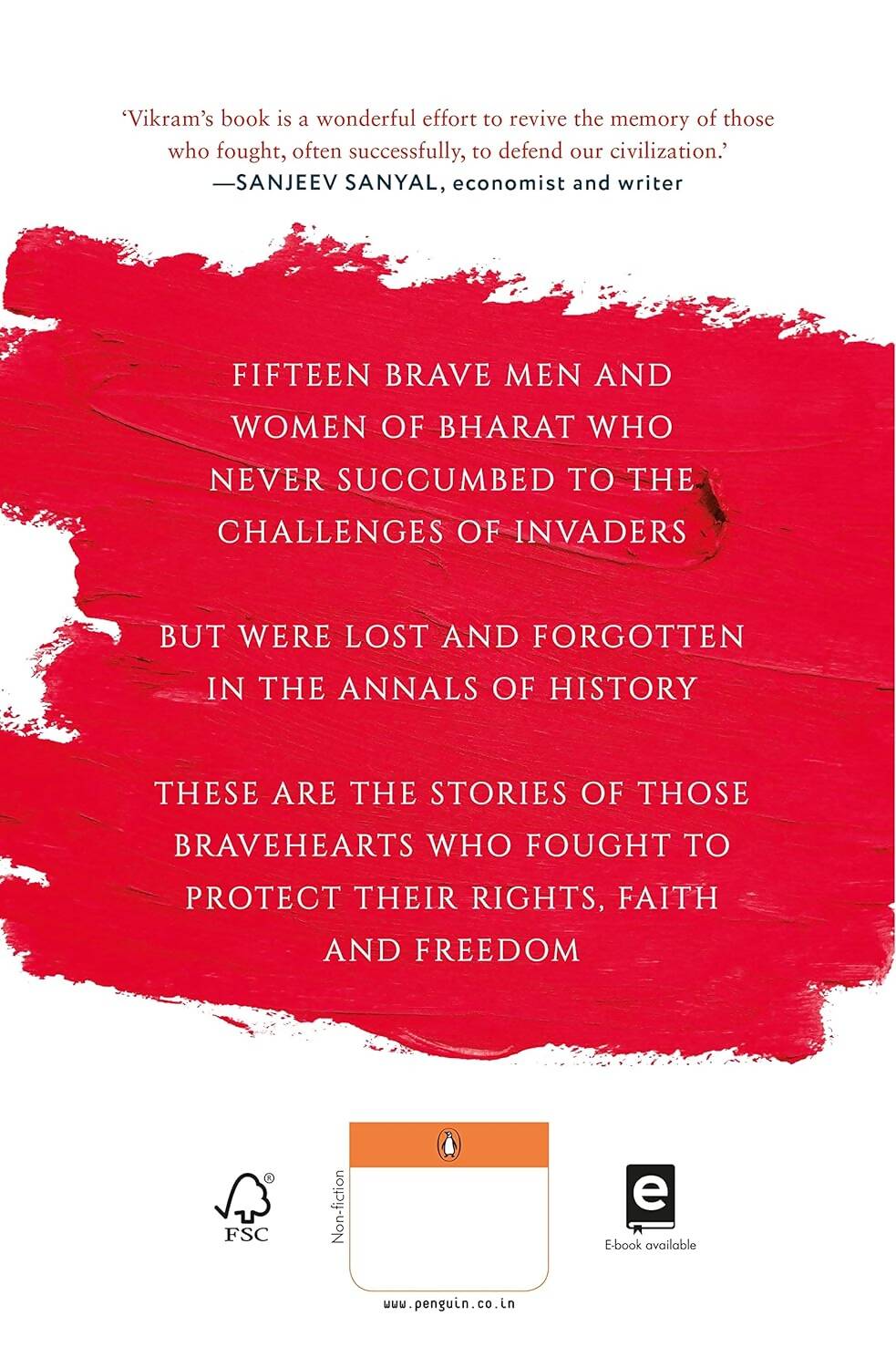 Bravehearts of Bharat By Vikram Sampath