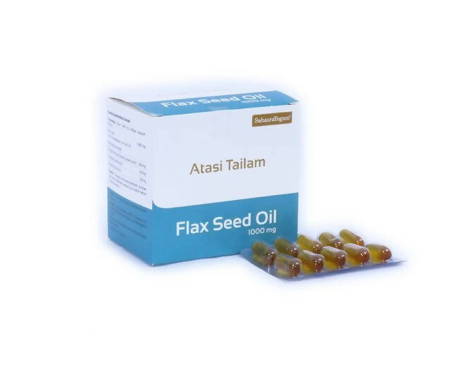 Sahasrayogam Atasi Tailam (Flax seed Oil) Capsules