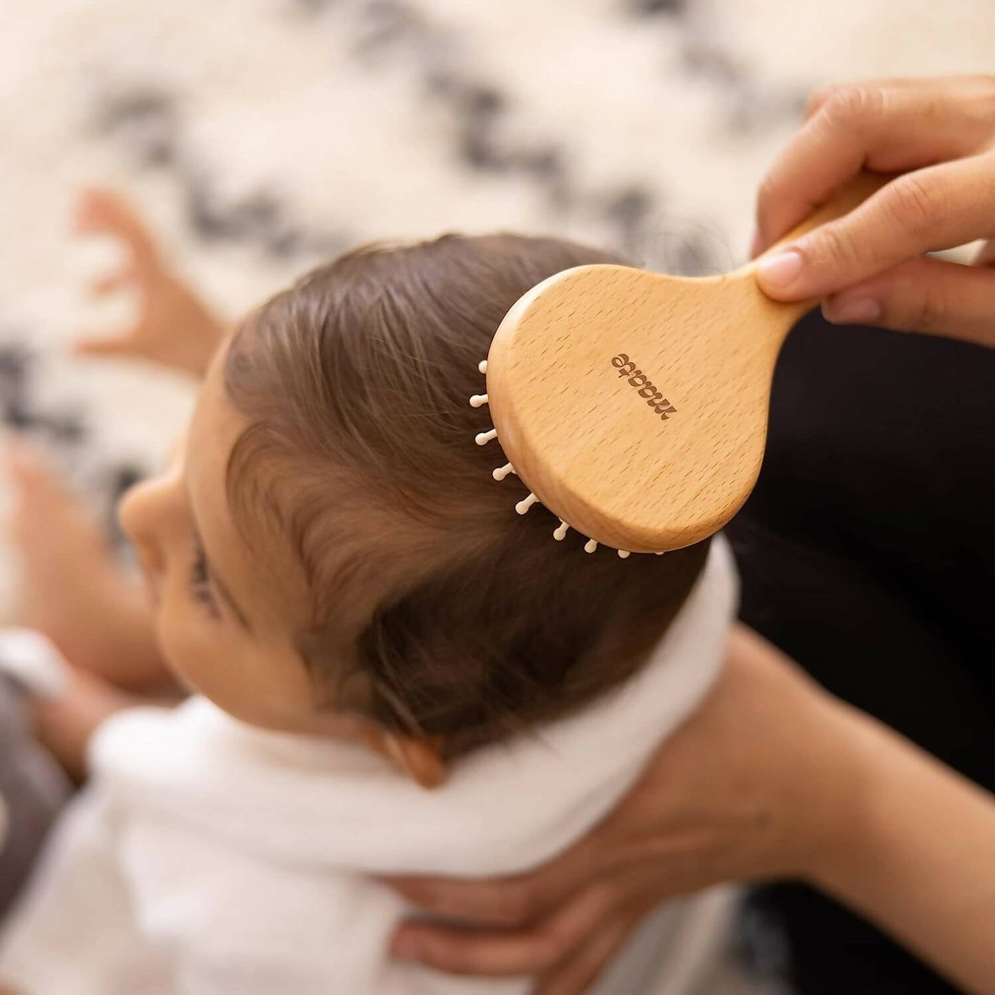 Maate Baby Wooden Comb Gift Box | Baby Wooden Hair Brush