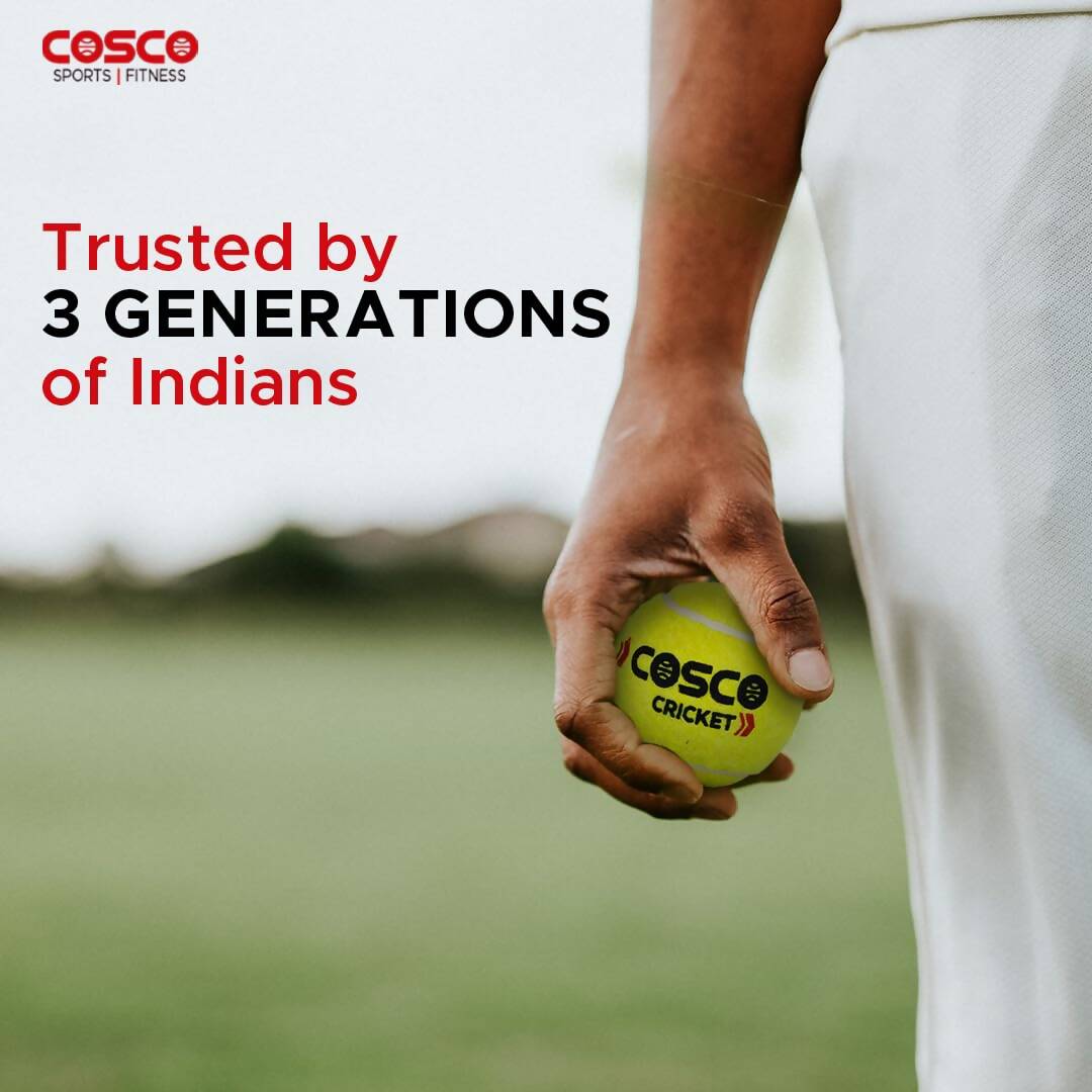 Cosco Light Cricket Tennis Balls (Pack of 3)