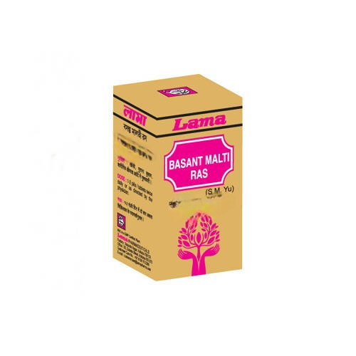 Lama Basant Malti Ras Tablets with Gold