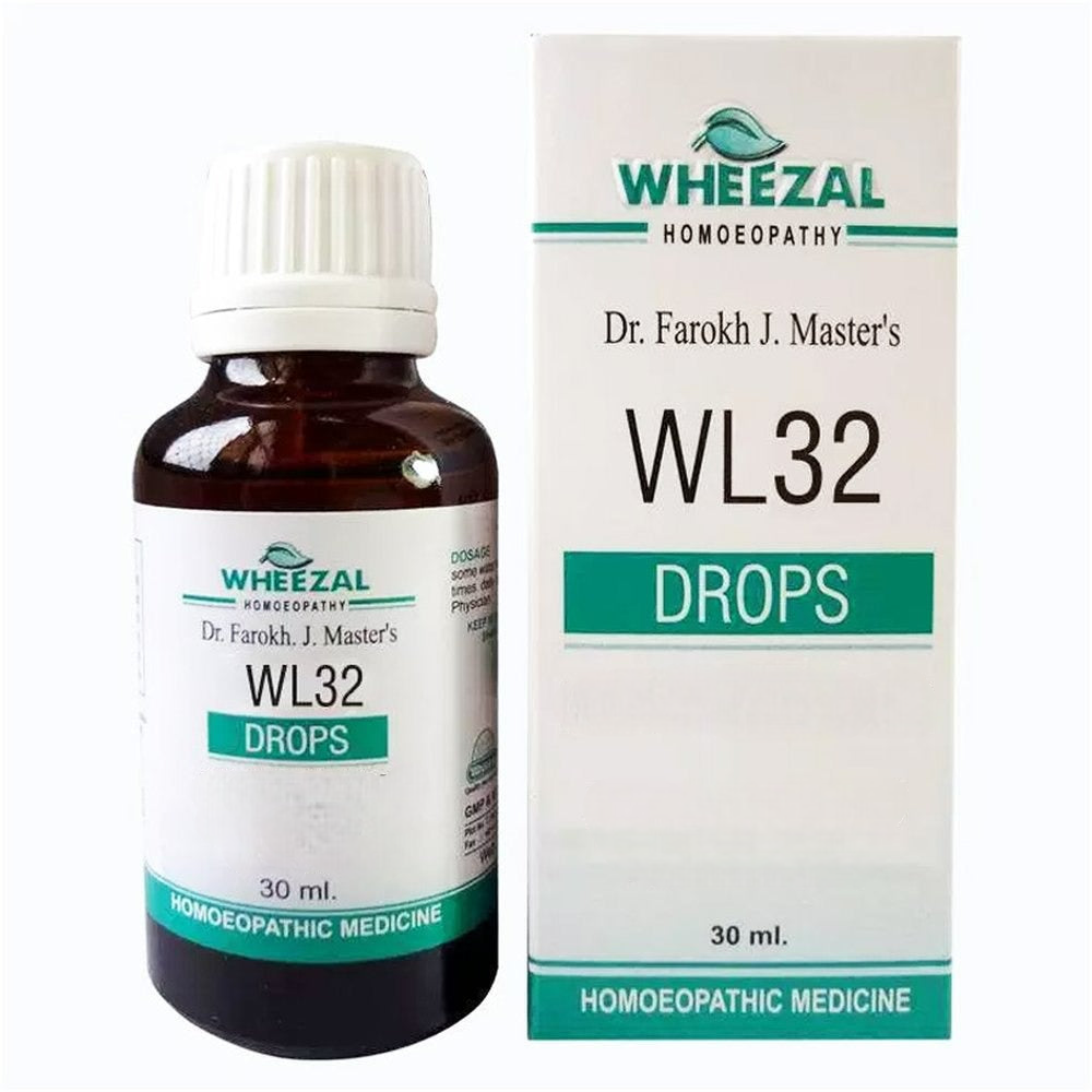Wheezal Homeopathy WL-32 Drops