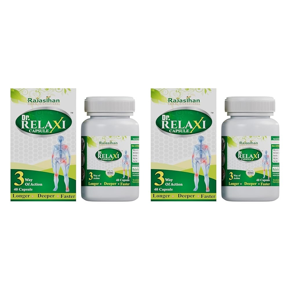 Dr Relaxi Herbal Capsules for Joints Pain and Comfort