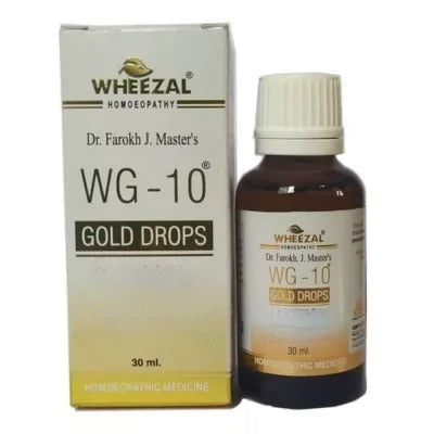 Wheezal Homeopathy WG-10 Gold Drops