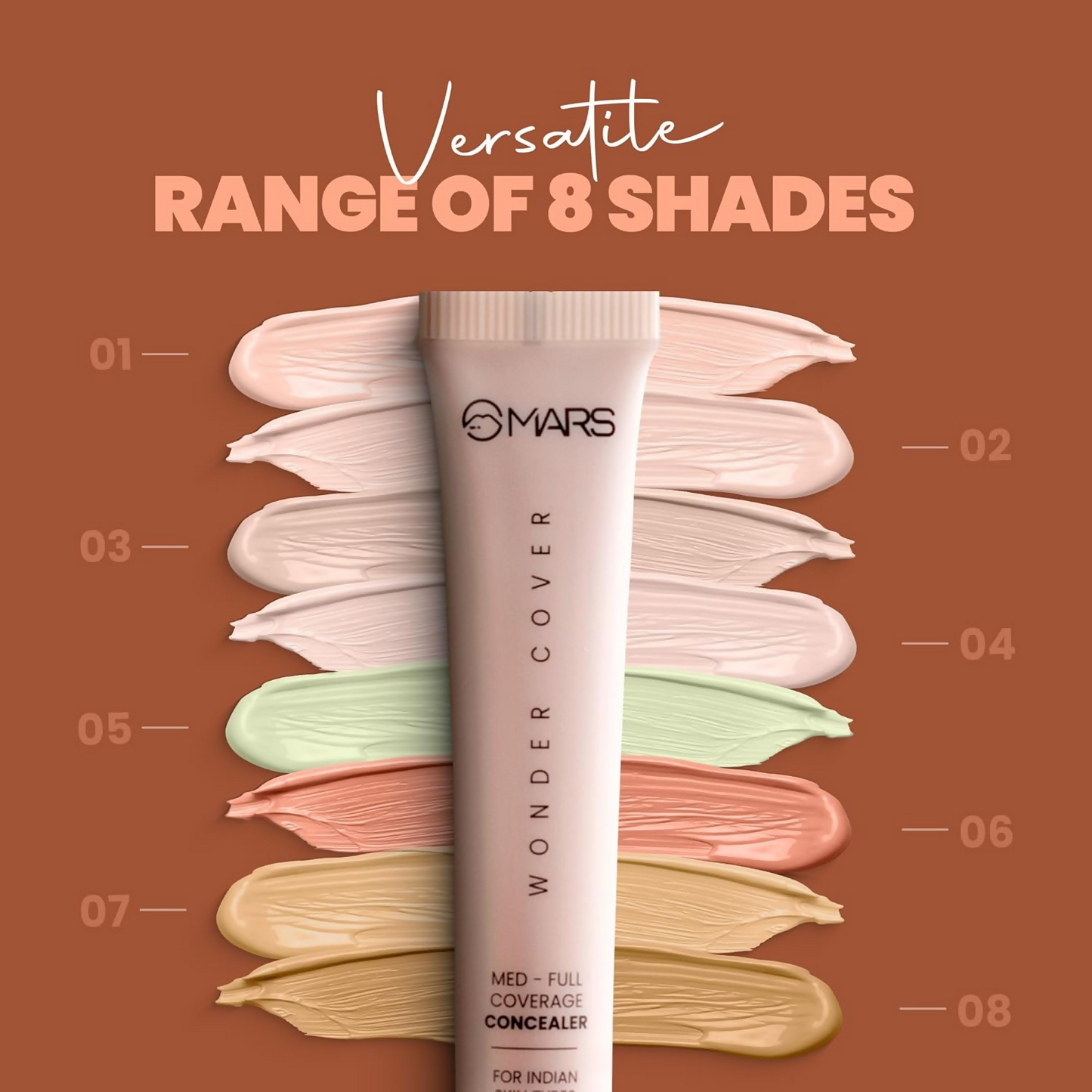 MARS Cosmetics Wonder Cover Liquid Concealer - Shade 06