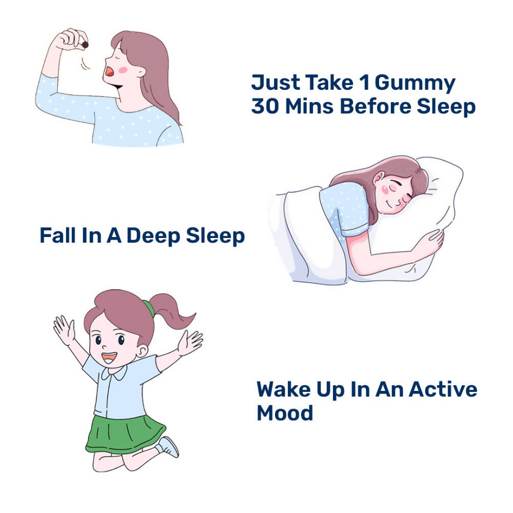 What's Up Wellness Sleep Gummies For Muscle Recovery