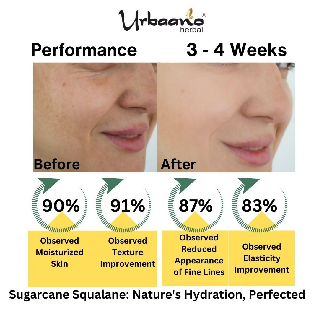 Urbaano Herbal Sugarcane Squalane Face Oil Serum