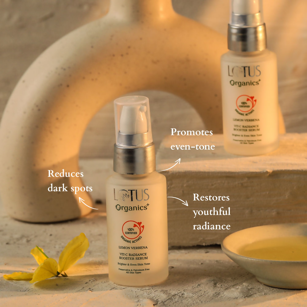 Lotus Organics Vit-C Radiance Booster Serum - Lemon Verbena