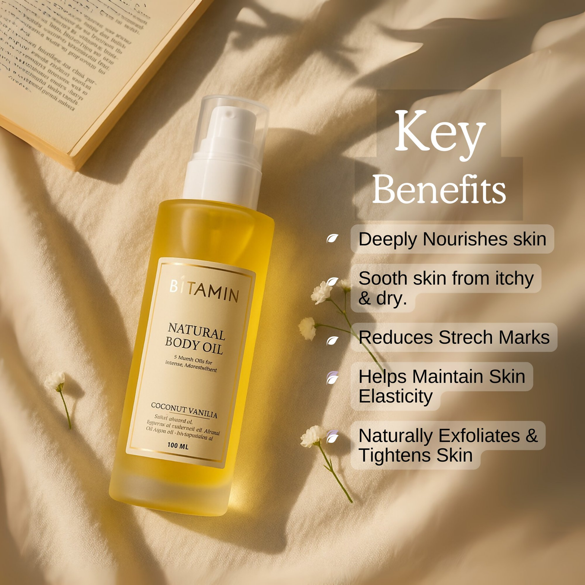 Bitamin Natural Body Oil