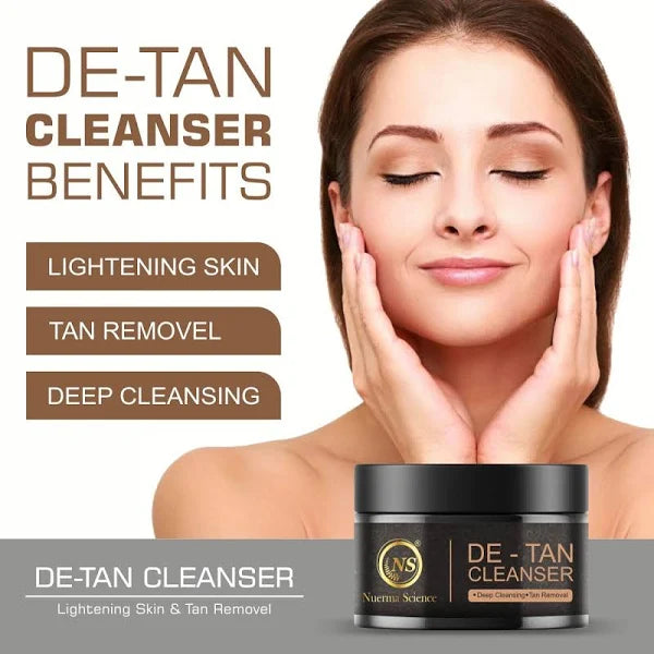 Nuerma Science De-Tan Cleanser | Purifies Skin & De-Tan Skin with Fair Complexion