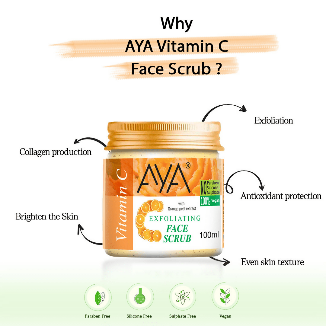 AYA Vitamin C Exfoliating Face Scrub