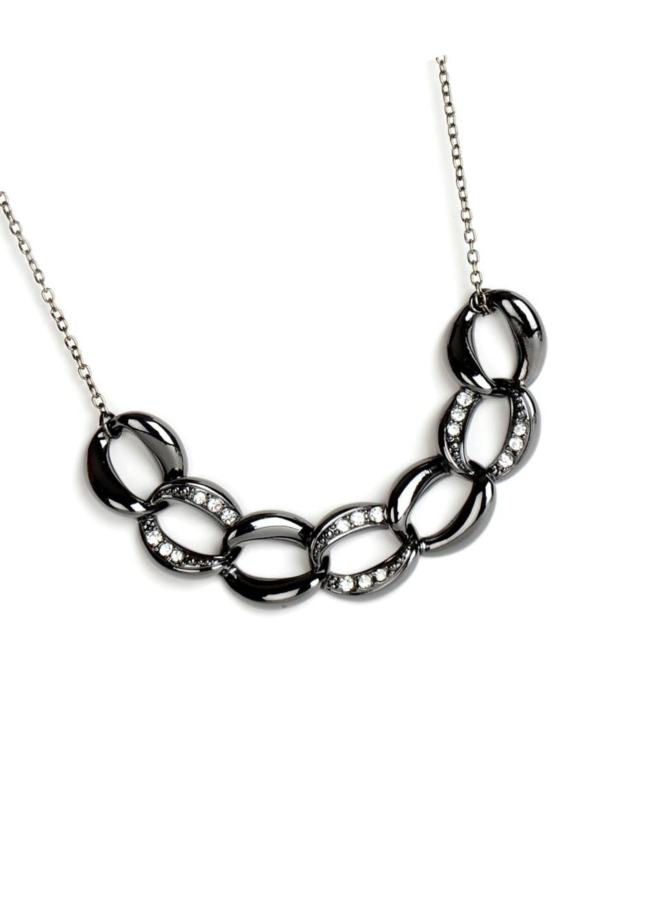 Silver-Plated Alloy Stylish Diva Necklace - The Pari