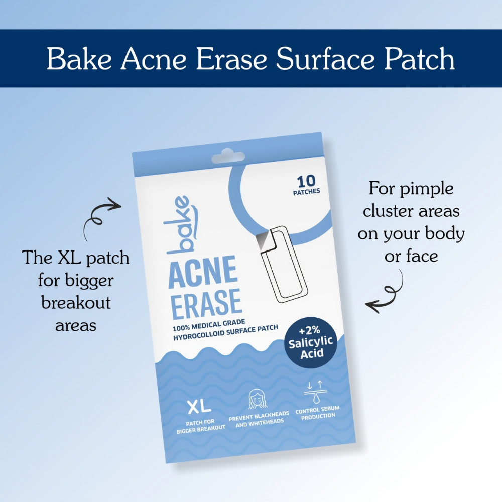 Bake Acne Erase XL Pimple Patches & Nose Patches