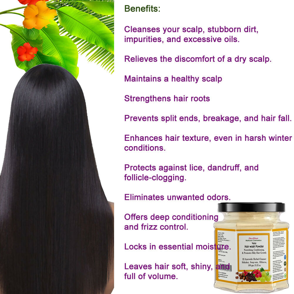 DevElixir Shikakai Hair Wash Powder