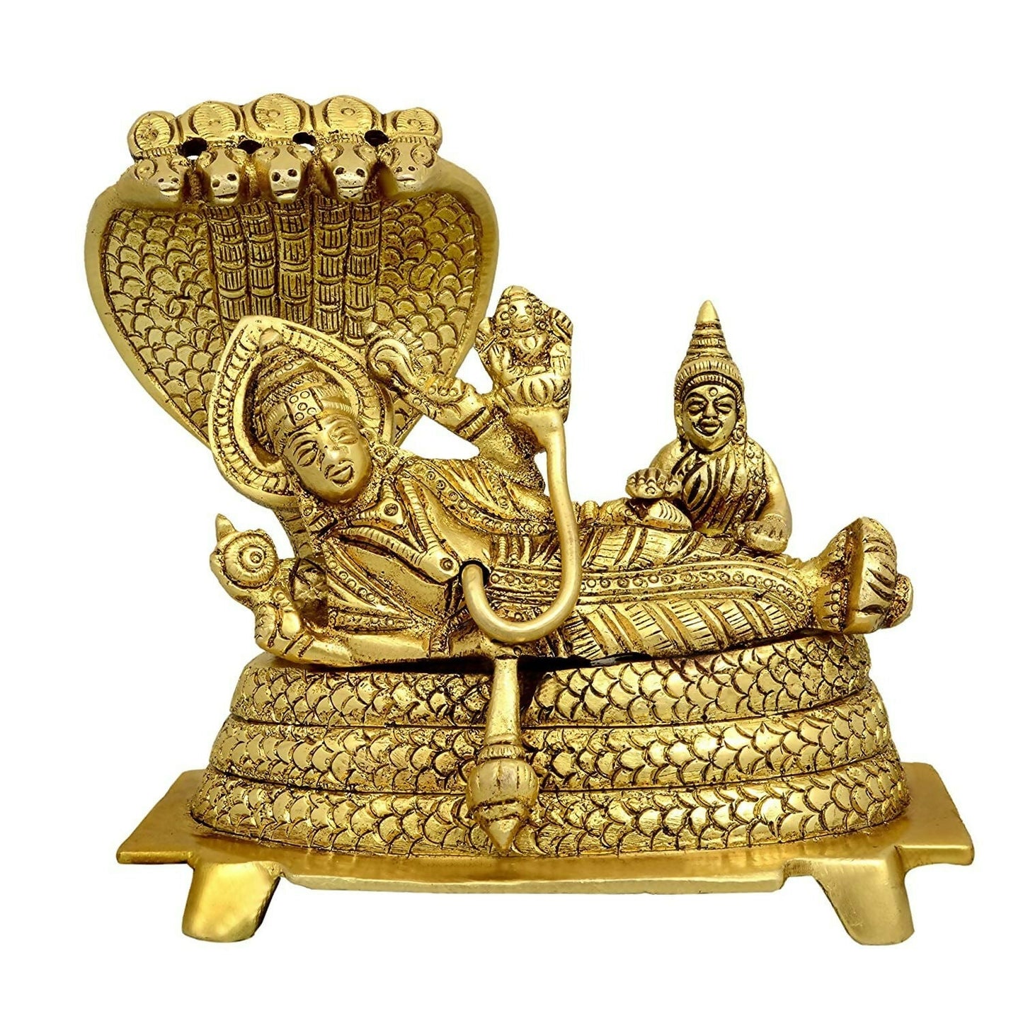Umi Lord Vishnu and Lakshmi Maa On Shesha Naag