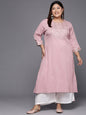 Sztori Embellished Gotta Patti Detail Crepe Kurta